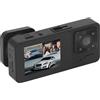 Gugxiom HD1080P Night Dash Camera con Obiettivo Triplo - Schermo IPS da 2 Pollici - Modalità Parcheggio - Telecamera per Auto di Piccole Dimensioni