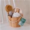 Croll & Denecke Set regalo 40017 vasca in bambù: Kit per spa unisex per il benessere della pelle, ideale per un'esperienza di wellness in casa