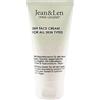 Jean & Len Crema idratante per il viso Fico d'India e Hyaluron, riduce le linee di tenuta e di secchezza, per tutti i tipi di pelle, senza parabeni e siliconi, vegan, 50 ml