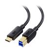 Cable Matters Cavo USB Tipo C a USB B 3.0 (Cavo USB C a USB B) Colore Nero 2m