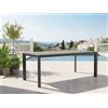 Lesli Living Tavolo, Alluminio, 160D x 90W x 74H cm