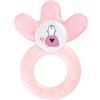 MAM Cooler, massaggiagengive per bambini favorisce il senso visivo e le capacità motorie, impugnatura con refrigeratore ad acqua, a partire dai 4 mesi in su, rosa, 1 pezzo