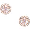 Fossil Women's Rose gold tone Stainless steel with post/stud closure Earrings