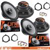 Hertz Evotuning Kit 4 Casse Altoparlanti Hertz X165 ANT+POST per Dacia Duster II dal 2017