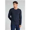Intimissimi Maglia Manica Lunga In Caldo Cotone Blu