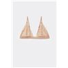 Tezenis Reggiseno Triangolo Lisbon Senza Imbottitura In Pizzo Riciclato Donna Naturale