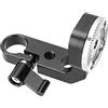 SZRIG M6 Rosetta femmina adattatore filettatura e morsetto asta 15mm per studio fotografico