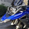 Black Doves Graphics - n.2 Adesivi Becco Serbatoio compatibili con BMW R 1200 GS e Adventure (bianco)