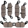Cnornus Pastiglie Freno Anteriore e Posteriore per Suzuki DL 650 Vstrom 600 2004-2016 DL 650 V-Strom Expedition Traveller ABS 2009-2011 DL 650 Vstrom XT Adventure DL 650 K/AK/AL V-Strom 2004-2016