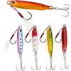 Fayvosiue Jigs Bass Cyprinids - Cucchiai in metallo micro jigging Esca (30 g)