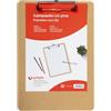 Grafoplás 1550649 Appunti con pinzetta, A4, legno, bordi arrotondati