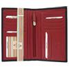 Visconti Colorado Soft Leather Gents Giacca Portafoglio CD16 RFID blocco Nero/Rosso