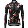 CATENA Maglia da Ciclismo da Donna a Maniche Lunghe Maglia da Ciclismo Mountain Bike Top Pantaloncini da Bici MTB Bici da Strada Abbigliamento da Ciclismo Traspirante ad Asciugatura Rapida