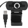 PUSOKEI Webcam 1080P, Webcam PC USB con Microfono per Videochiamata, Webcam Full HD 30 FPS CMOS a Basso Rumore per Una Migliore Videoconferenza/Corso Online
