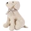 SPOTTED DOG GIFT COMPANY Fermaporta Pesante di Stoffa, Ferma Porta Design Simpatico a Forma di Labrador Cane, Fermaporta da Pavimento, Cane Decorativi Decorazione per la Casa, Idee Regalo Cane per Donna Uomo