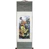 lachineuse - Kakemono Drago Celeste Imperiale - Arazzo da parete - Decorazione giapponese da appendere - 100 x 30 cm - Atmosfera Zen - Colore grigio - Idea regalo Giappone Asia