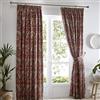 Dreams & Drapes - Coppia di tende Palais, plissettate con ferma-tenda - 168 di larghezza x 183 cm di lunghezza, multicolore