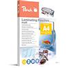 Peach Pellicole per laminazione A4-125 mic, 100 pouches, opache, scrivibili, qualità premium per i migliori risultati di laminazione, compatibili con dispositivi di tutte le marche - S-PP525-22