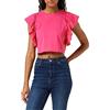 United Colors of Benetton Canotta 3096DH00M Canottiera, Fucsia 02A, M Donna