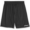 uhlsport Club Shorts, Shirt Unisex Adulto, Giallo Lime/Nero, M