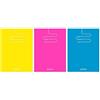 herlitz Notebook A5, 16 fogli quadrati, blocco colore