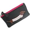 Mala Leather Porta Monete Bassotto in Pelle Mala Leather Collezione BEST FRIENDS 4133_65 Nero