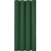 Deconovo Tenda Oscurante da Interno 138 CM Altezza 1 Pannello, Termica Isolante per Interni Finestre con Anelli, 132x138 CM, Verde Scuro