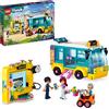 LEGO Friends L'Autobus di Heartlake City, Bus Giocattolo per Bambini e Bambine dai 7 Anni, Veicolo dell'Amicizia con Mini Bambolina Paisley, Idea Regalo, Esclusiva Amazon 41759