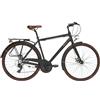 Alpina Bike Comfort 28, Bicicletta Uomo, Nero Semiopaco, 21v
