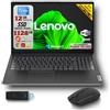 Lenovo, Pc Portatile Notebook, Intel i5-1235U, 12GB RAM, Full HD 15,6, SSD Nvme Da 128GB + SSD SATA Da 1TB, Windows 11 Pro, Office 2021 Pro Plus, Mouse Wireless + Pendrive 64GB, Pronto All'Uso