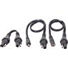 OptiMate TecMate Optimate Cable O-67, Kit Adattatore, 3 Pezzi, da SAE a CC 2,5 mm