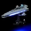 GEAMENT Set di Luci LED Compatibile Con LEGO Super Star Destroyer Executor - Kit Di Illuminazione per Star Wars 75356 (Modello di mattoncini non incluso)