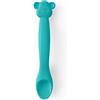 SUAVINEX EXCLUSIVAS RIMAR SL Cucchiaino Monkey In Silicone Verde Suavinex 1 Pezzo