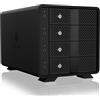 ICY BOX Box per HD esterno ICY BOX IB-3804-C31 Custodia Disco Rigido (HDD) Nero 3.5 [60916]