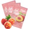 Holzsammlung Maschera Piedi Esfoliante Pesca 3 Paia per Calli Piedi, Maschera per Piedi Efficace Cura dei Piedi i Scrub Piedi, Idrata e Trattieni l'Umidità, per Donne e Uomini