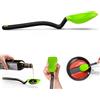 Dreamfarm Supoon Antiaderente Sit-Up Silicone Raschiante, Servire, Cucchiaio da Cucina Misura 5ml Tsp & 15ml Tbsp - 11 Verde
