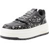 Love Moschino Sneakers Donna, Nero, 35 EU