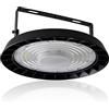 treoir 200W Faretto LED UFO, 20000LM UFO Lampada da Officina 6500K Bianco Freddo LED UFO Lampada, IP65 Impermeabile Lampada Industriale UFO Led per Magazzini Fabbrica Garage (1pcs)