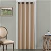XTMYI Tende scorrevoli per armadio, lunghezza 203 cm, pannello singolo, impermeabile, isolante, termica, oscurante, per camera da letto, finestra, bagno, porta interna, 106 x 203 cm, rovere neutro beige