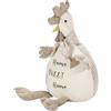 SPOTTED DOG GIFT COMPANY Fermaporta di Stoffa, Pesante Design Simpatico a Forma di Gallina Fermaporta Pavimento, Animale da Fattoria Gallina Decorativa Decorazione per Casa, Regalo Donna Uomo