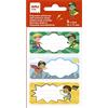 Apli Kids 19019 - Etichette scolastiche Super Heroes per identificare libri e oggetti - 3 motivi diversi 9 etichette