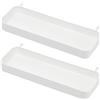 Ikea SKADIS - Scaffale adatto per SKADIS Peg Board), bianco, 28 x 9 x 3 cm, 28 x 9 x 3 cm