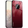 WEIOU Cover per Huawei Nova 8i / Honor 50 Lite, Slim Laureato Custodia Posteriore in Vetro Temperato 9H, Bordo in TPU Bumper in Silicone Protettiva Case - 5