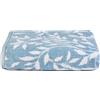 Dreams & Drapes Sandringham - Asciugamano da bagno in 100% cotone, 70 x 130 cm, colore: blu chiaro