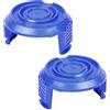 MUFUSHAN 2 coperture per bobine di decespugliatore, tappi di ricambio per MacAllister MGTP18Li da 1,5 mm, 1 x 2,5 m