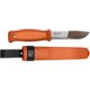 Morakniv Mora survivalmes Kansbol Arancio Bruciato con una guaina polimero - olio di Oliva