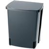 Brabantia Binny Pattumiera da Incasso, 10 l, Nero