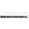 Aruba Switch di rete Aruba Instant On 1960 48G 40p Class4 8p Class6 PoE 2XGT 2SFP+ 600W Gestito L2+ Gigabit Ethernet (10/100/1000) Supporto Power over (PoE) 1U Bianco [JL809A#ABB]