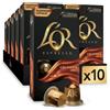 L'OR Espresso Caffè Colombia Intensità 8 - Capsule di Alluminio Compatibili con Nespresso®* - 10 Confezioni (100 Porzioni)