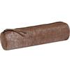 Clairefontaine 410035C Trousse rotonda Kleo-Pathra in vera pelle, color Argento